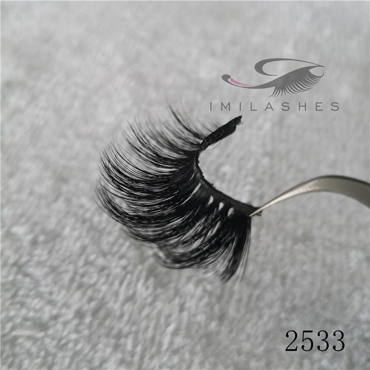 100 real mink 25mm eyelashes Chian wholesale A-33